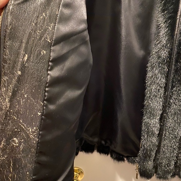 Vintage faux fur jacket - Picture 3 of 4